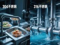 304與316不銹鋼的行業應用數據對比